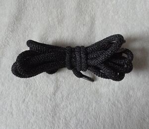 Black Braided Shoelaces